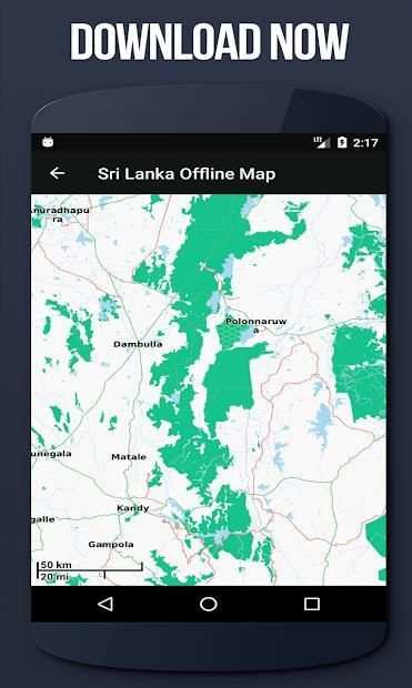 ✅Sri Lanka Offline Maps with gps free screenshot 2