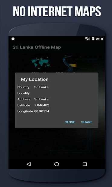 ✅Sri Lanka Offline Maps with gps free screenshot 1