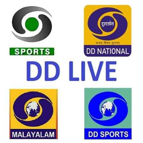 DD Sports & DD National Live Tv ; Cricket Advice स्क्रीनशॉट 1