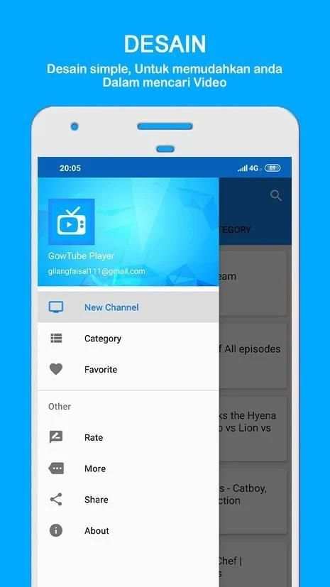 GowTube - Nonton Video, Tv & Live Streaming screenshot 2