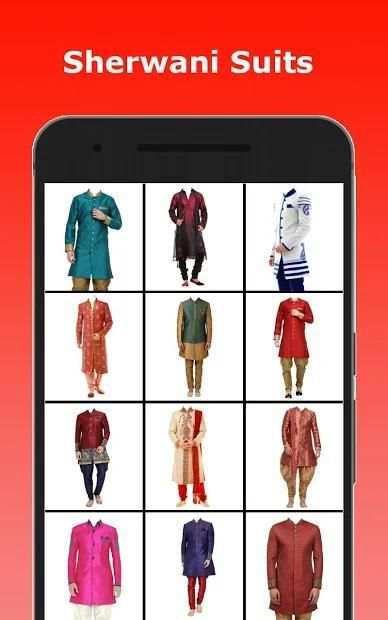Sherwani Suit Photo Montage - Men Sherwani Designs screenshot 1