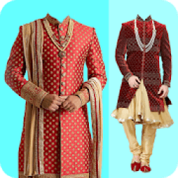 Sherwani Suit Photo Montage - Men Sherwani Designs icon
