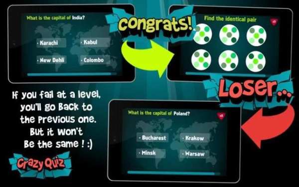 Crazy Quiz screenshot 1