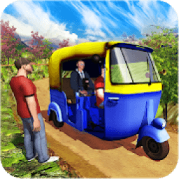 Real Tuk Tuk Auto Driver-OffRoad RikShaw Transport icon
