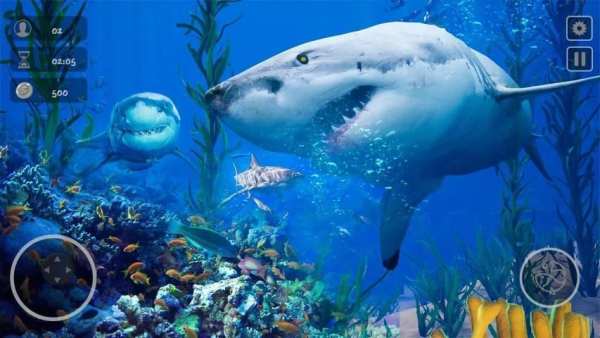 Shark Simulator 2019 - Hungry Shark Games स्क्रीनशॉट 2