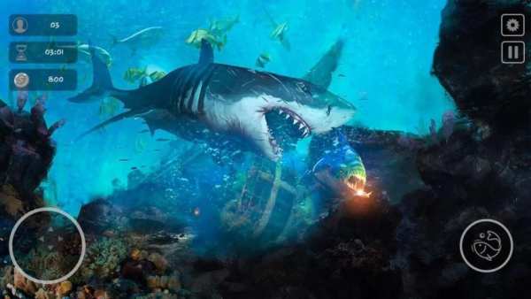 Shark Simulator 2019 - Hungry Shark Games स्क्रीनशॉट 1