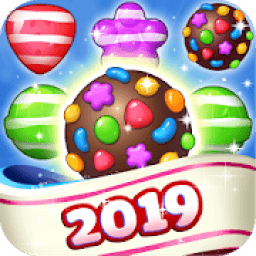 Sweet Candy Sugar: Free Match 3 Games 2019 icon