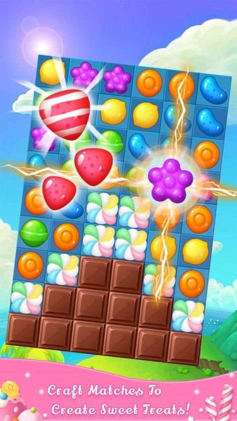 Sweet Candy Sugar: Free Match 3 Games 2019 screenshot 3