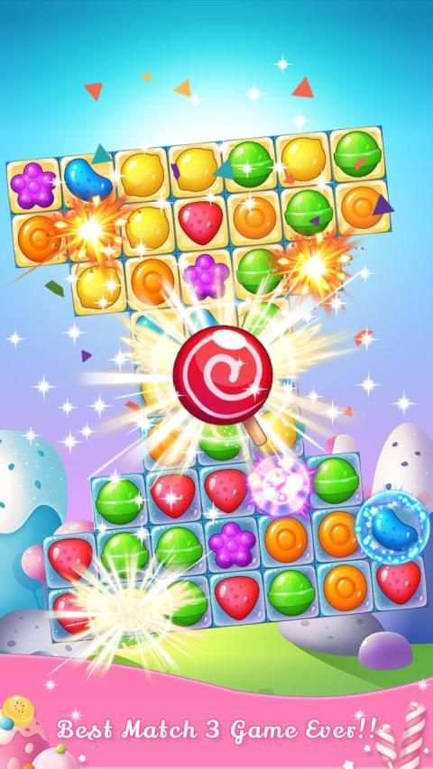 Sweet Candy Sugar: Free Match 3 Games 2019 screenshot 5