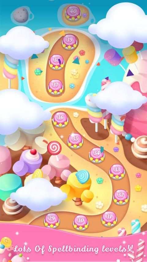 Sweet Candy Sugar: Free Match 3 Games 2019 screenshot 1