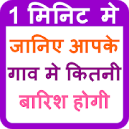 मौसम और बारिश की जानकारी icon