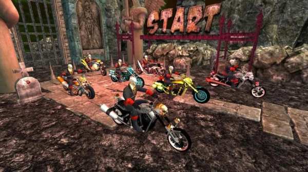 Devil's Ride: Bike Game स्क्रीनशॉट 3