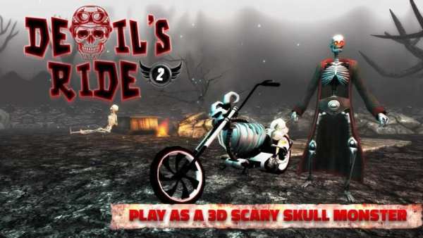 Devil's Ride: Bike Game स्क्रीनशॉट 1