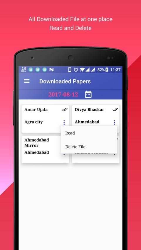 All NewsPaper/E Paper Downloader Reader स्क्रीनशॉट 7