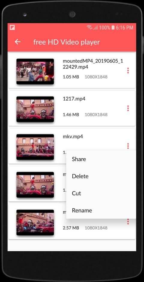 Video player App: Free HD Video player for Android screenshot 5