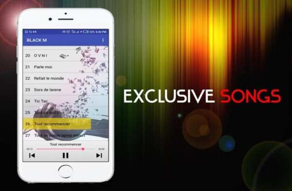 BLACK M | Chansons,.. sans internet screenshot 1