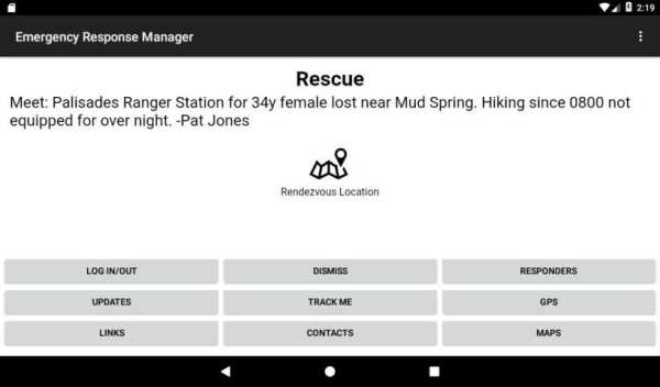 Emergency Response Manager screenshot 3