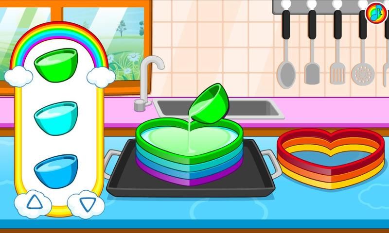 Cooking colorful cake स्क्रीनशॉट 4