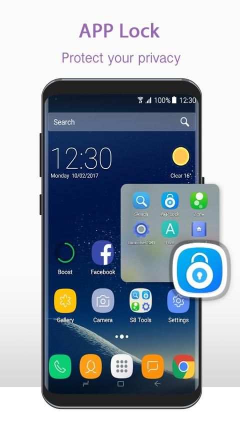 Next S8 Edge Style Launcher स्क्रीनशॉट 6