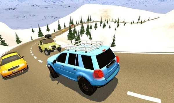 Offroad Prado Jeep Driving Simulator screenshot 9