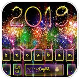 2019 New Year Fireworks Keyboard