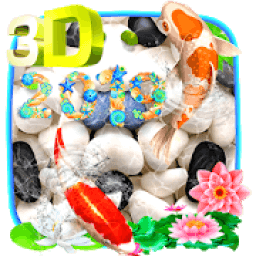 ikon 3D Koi Fish Lively Theme
