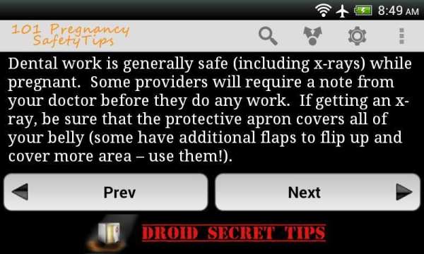 101 Pregnancy Safety Tips Free screenshot 5