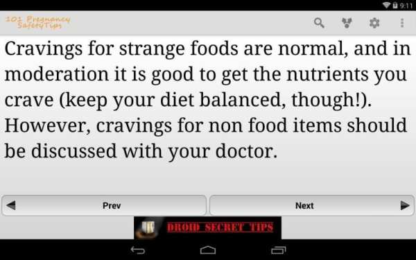 101 Pregnancy Safety Tips Free screenshot 1
