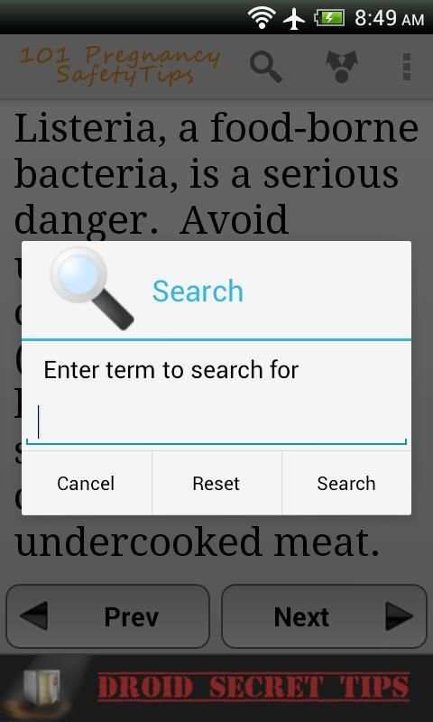 101 Pregnancy Safety Tips Free screenshot 7