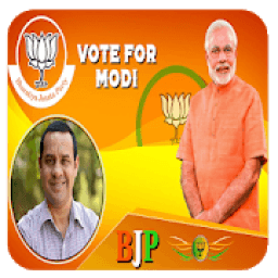 BJP Photo Frame Editor 2019 आइकन