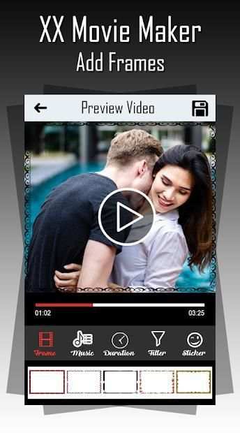 Sax Movie Maker : XX Photo Video Maker 2019 स्क्रीनशॉट 1