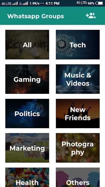 Latest Groups For Whatsapp - July 2018 screenshot 1