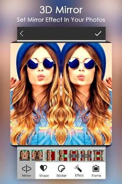 3D MirrorPic Photo Editor screenshot 2