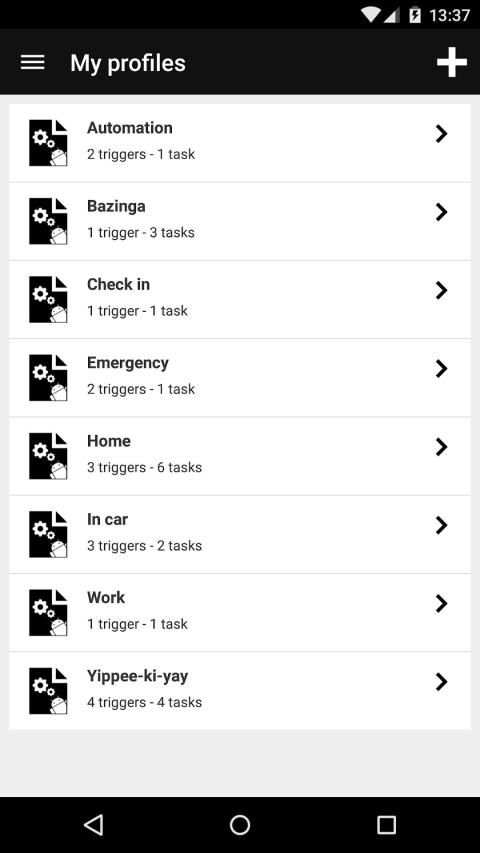 Droid Automation स्क्रीनशॉट 1