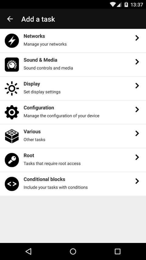 Droid Automation स्क्रीनशॉट 4