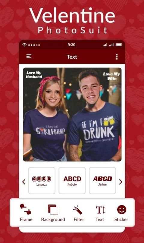 Couple Photo Suit - Valentine Love Romantic Photo screenshot 2