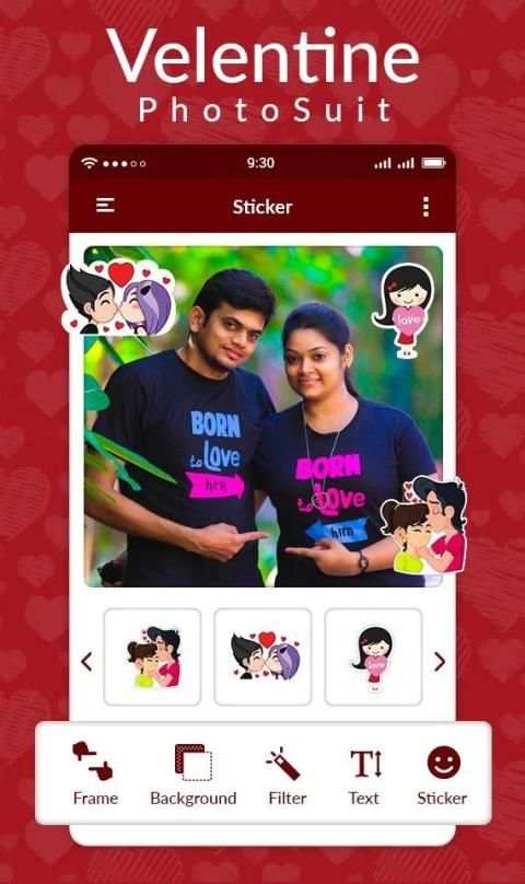 Couple Photo Suit - Valentine Love Romantic Photo screenshot 1