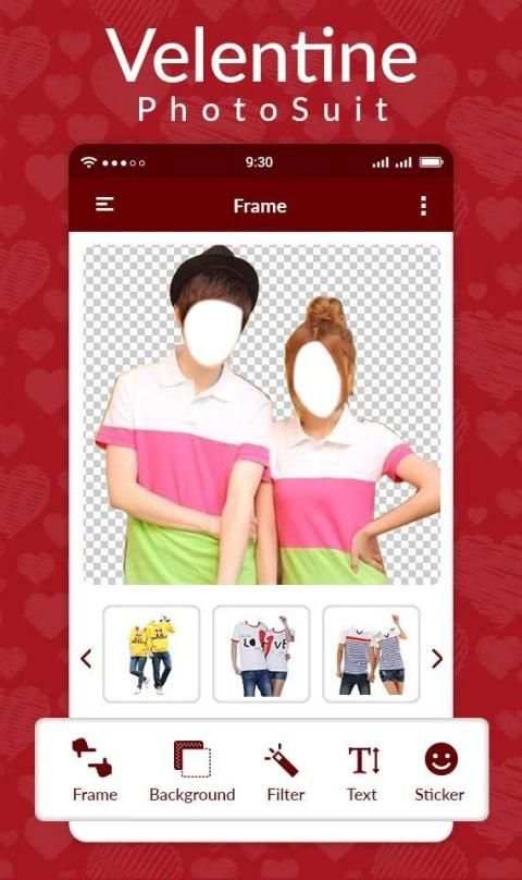 Couple Photo Suit - Valentine Love Romantic Photo screenshot 5