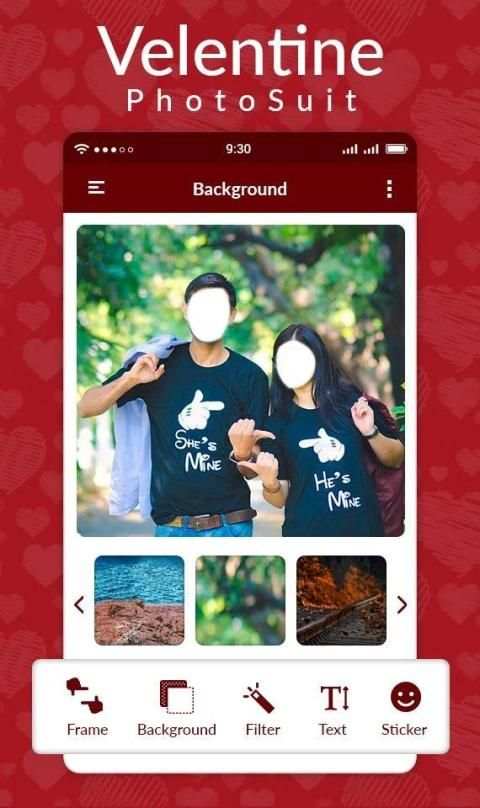 Couple Photo Suit - Valentine Love Romantic Photo screenshot 4