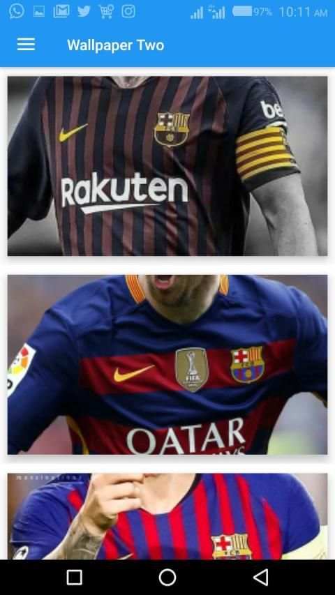 Messi Wallpaper 2019 screenshot 4