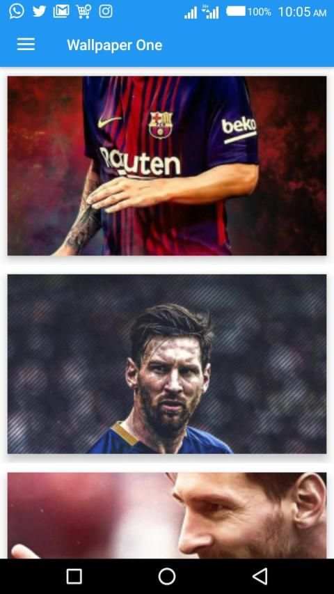 Messi Wallpaper 2019 screenshot 5