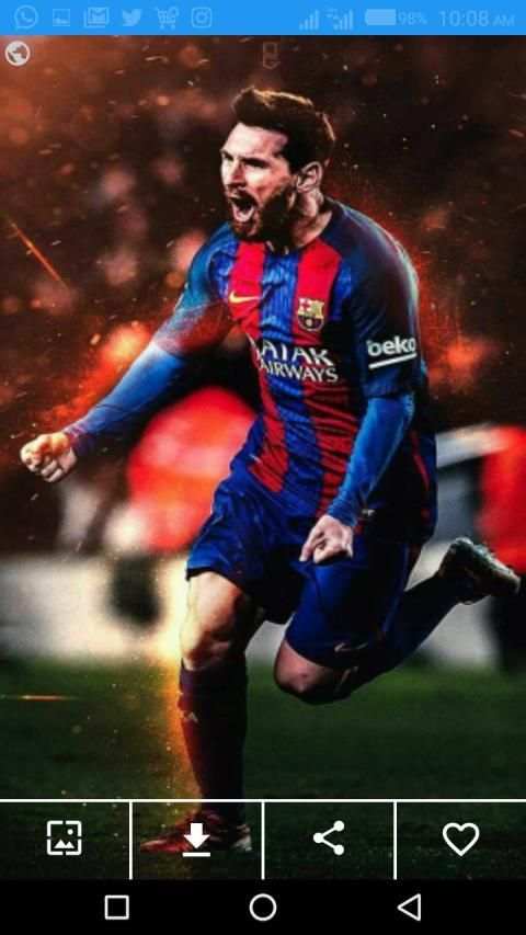 Messi Wallpaper 2019 screenshot 2