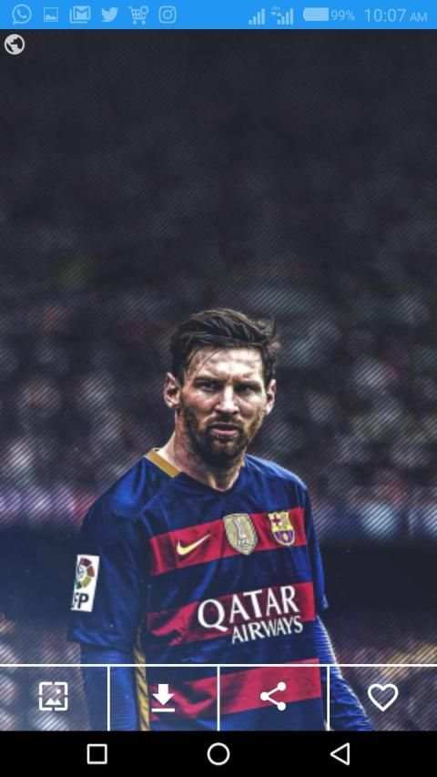 Messi Wallpaper 2019 screenshot 1