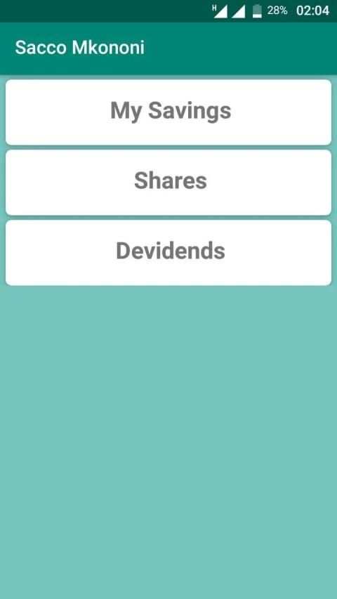 Sacco Mkononi screenshot 2