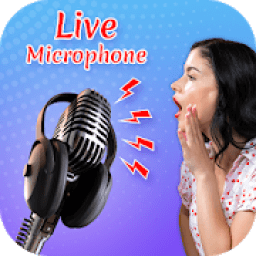 Live Phone Microphone – Mic Announcement &amp; Speaker आइकन
