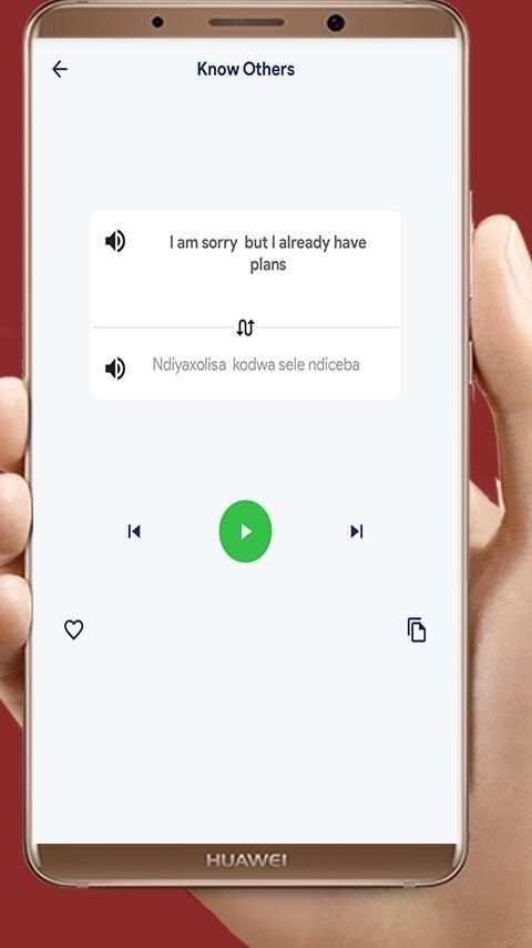 Learn Xhosa Language Offline screenshot 1