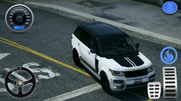 Driving Academy - Simulator Games Range Rover स्क्रीनशॉट 3