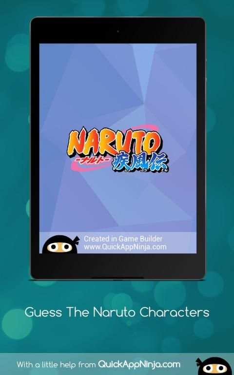 Guess The Naruto Characters screenshot 3