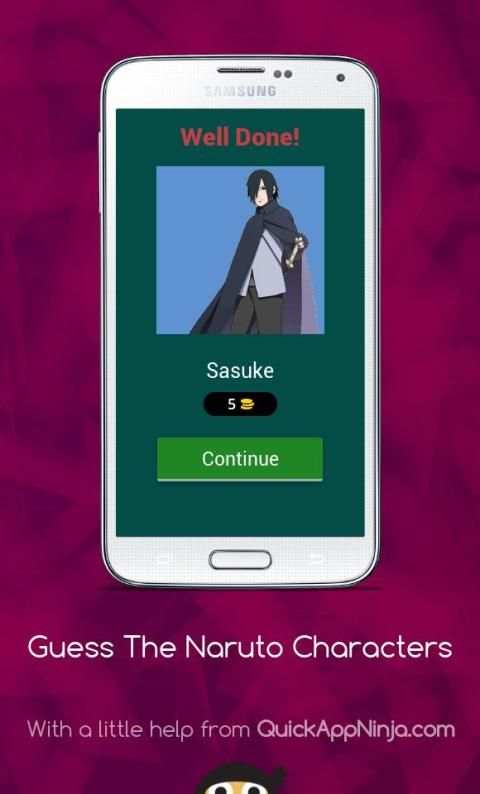 Guess The Naruto Characters screenshot 18