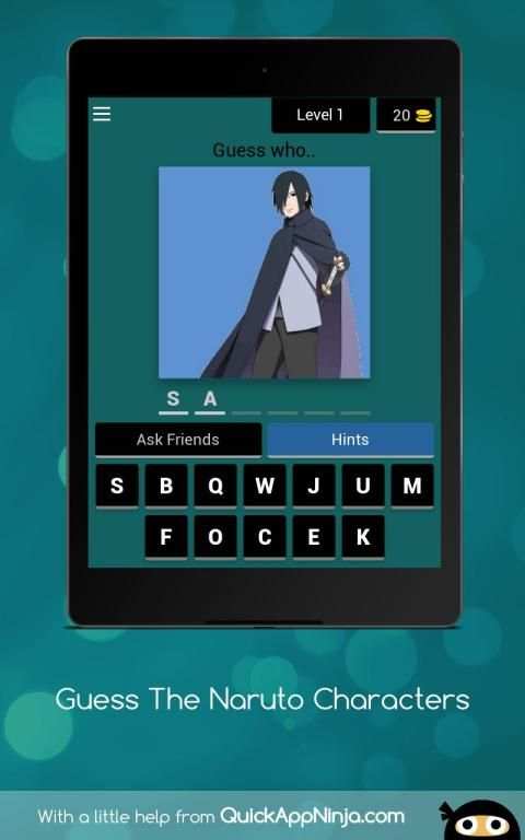 Guess The Naruto Characters screenshot 7